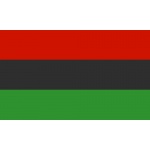 Pan African (Afro American) 5'x3'