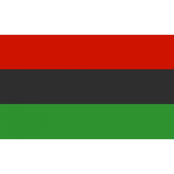 Pan African (Afro American) 5'x3'