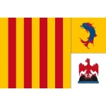 Alpes Cote D'Azur hand flag