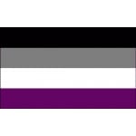 Asexual (Gay Pride) 3'x2'