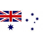 Australia White Ensign 5'x3'