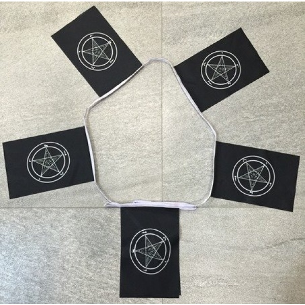 6m 20 flag Baphomet Church of Satan Bunting