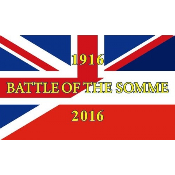 Battle of the Somme 100 Years 5'x3'