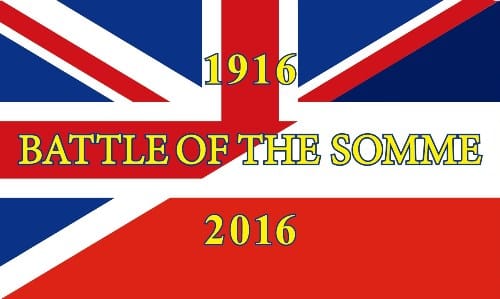 battleofthesomme Battle of the Somme 100 Years 5'x3' - Image 1