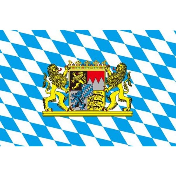 Bavaria Crest and Lion  (Oktoberfest) 3'x2'