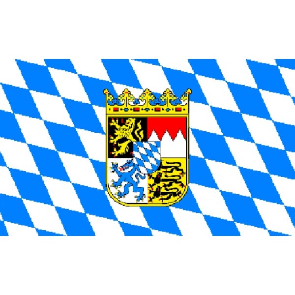Bavaria with Crest (Oktoberfest)  5'x3'