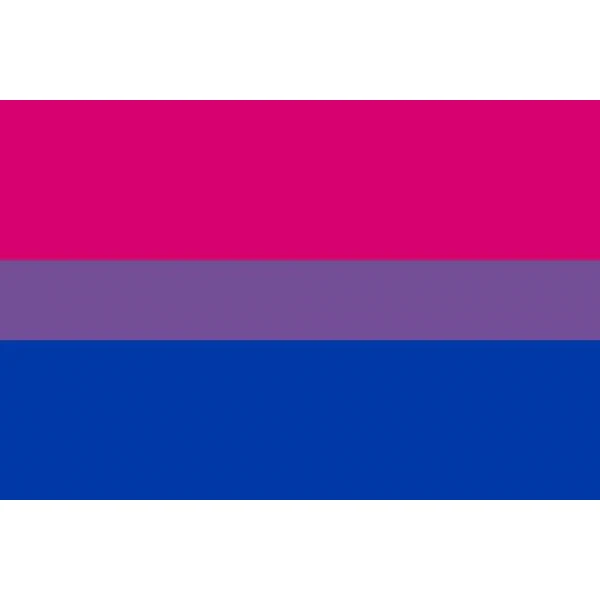 bi pride hand flag