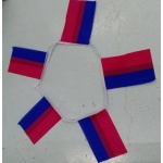 6m 20 flag Bi-Pride bunting