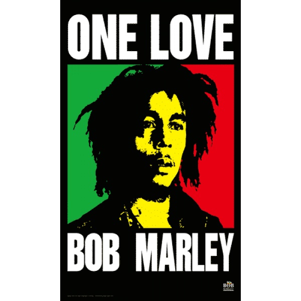 Bob Marley One Love 2'x3'