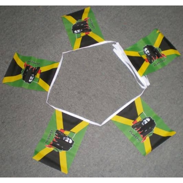 6m 20 flag Bob Marley bunting