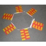 6m 20 flag Northumberland bunting