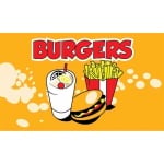 Burgers 5'x3'