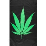 Cannabis Schwarz 3'x5'