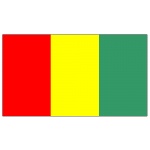 Vertical Stripe Red/yellow/green 3'x2'