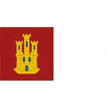 Castilla La Mancha table flag