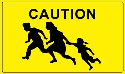 caution-537b7b35657fc Caution 5'x3' - Image 1