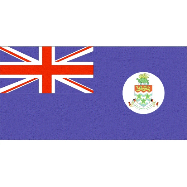 Cayman Islands pre 1999 medium table flag