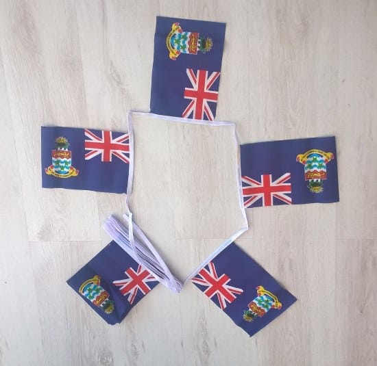 caymanislands 6m 20 flag Cayman Islands bunting - Image 1