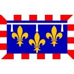 Centre table flag