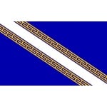 Champagne Ardenne table flag