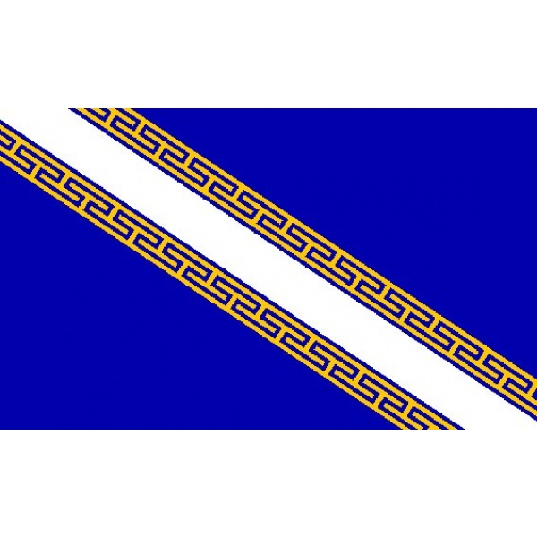Champagne Ardenne table flag