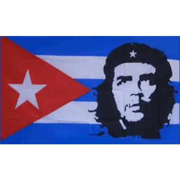 Che Guevara Cuba Flag 5'x3'