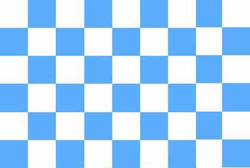 check-sky-blue-w-4ddbae6b2de21 Checkered sky blue/white medium table flag - Image 1