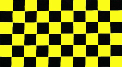 checkered-black-53fdaaeab376a Checkered Black/Yellow 3'x2' - Image 1
