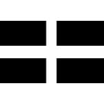British Counties Flags - Cornwall