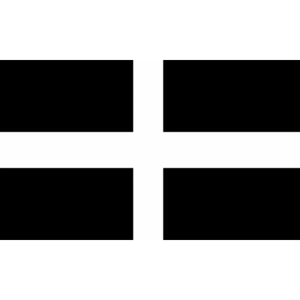 British Counties Flags - Cornwall