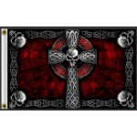 Cross Skull 5'x3'