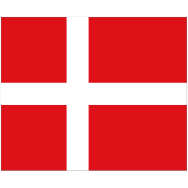 Denmark medium table flag