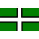 Devon Hand Flag