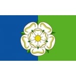 Yorkshire East Riding medium table flag