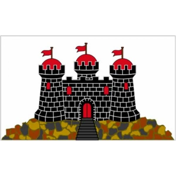 edinburgh 5' x 3' flag