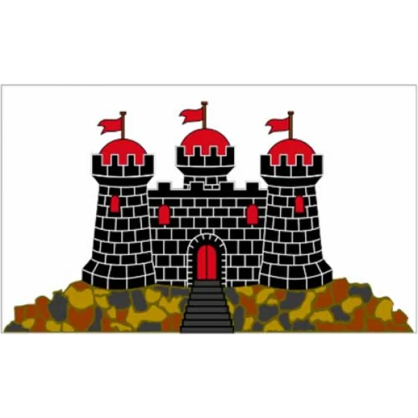 edinburgh 5' x 3' flag