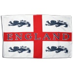 England 4 Lions Car Flag - Image 2