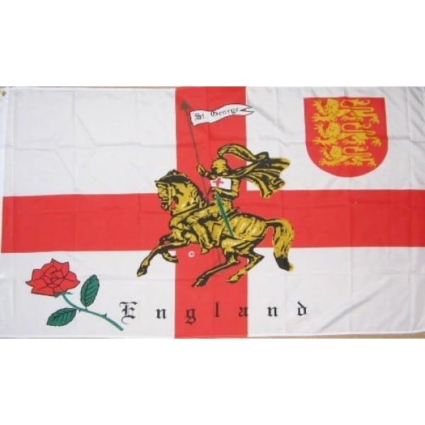 English Rose Lion 3'x2'