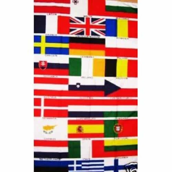 Euro 27 Countries Banner 3'x5'
