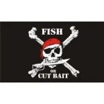 Fish Pirate 5'x3'