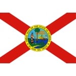 florida table flag