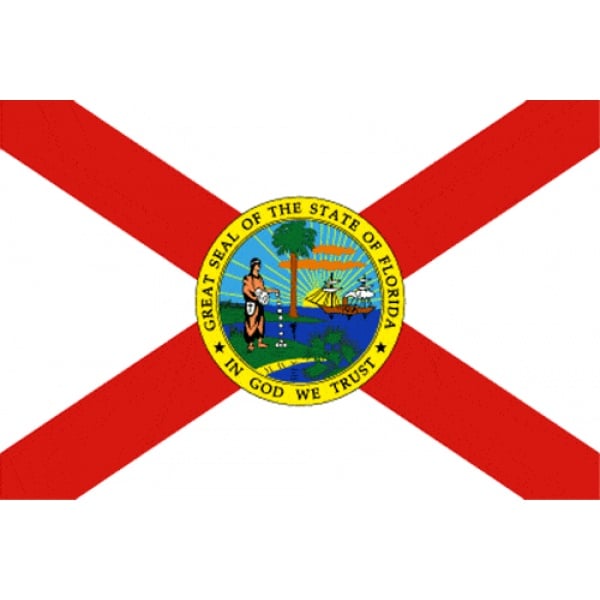 florida table flag