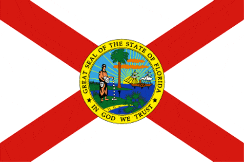 florida table flag florida table flag
