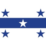 Gambier Islands table flag