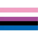 Genderfluid (Gay Pride) at World Flag Shop