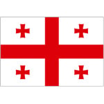 Georgia medium table flag