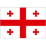Georgia medium table flag