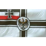 German Imperial WW1 with crest 3'x2'