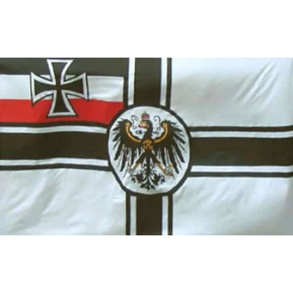 German Imperial WW1 with crest 3'x2'