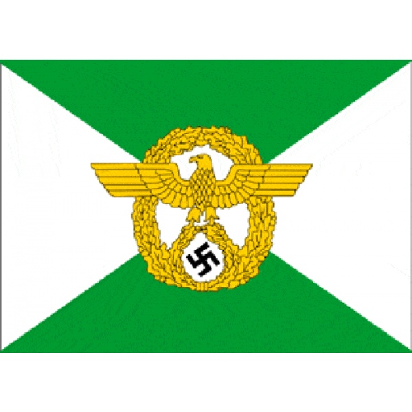 German Police Flag 5'x3'